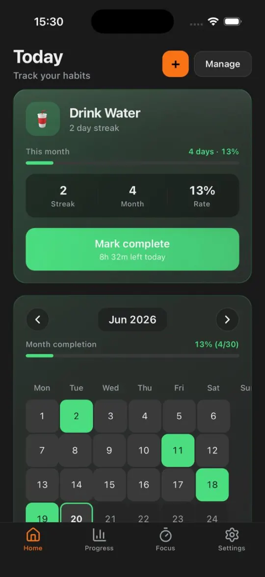 Oh My Habit — Screenshots 1