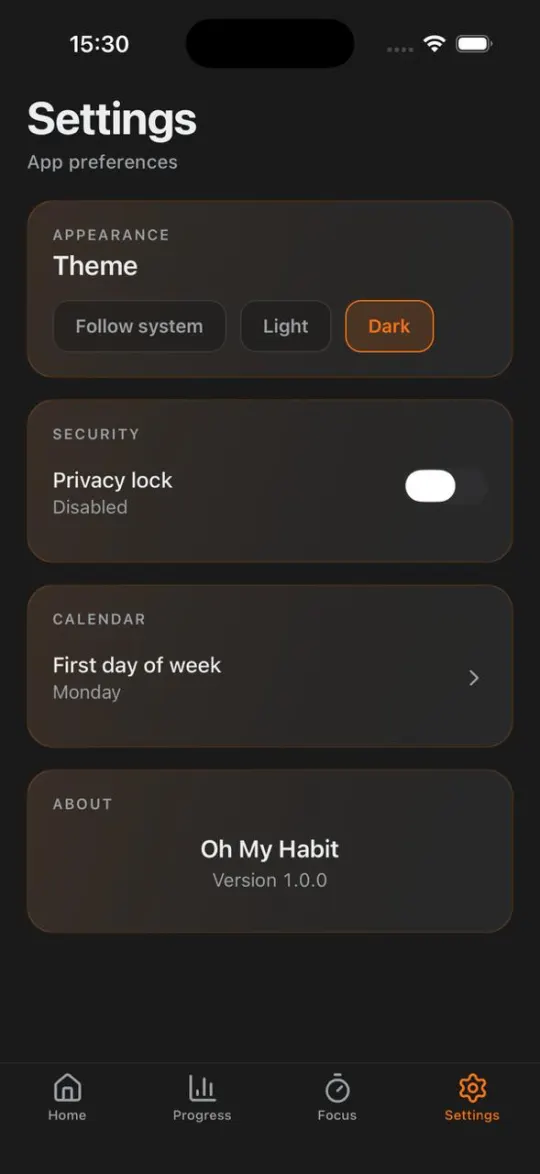 Oh My Habit — Screenshots 4